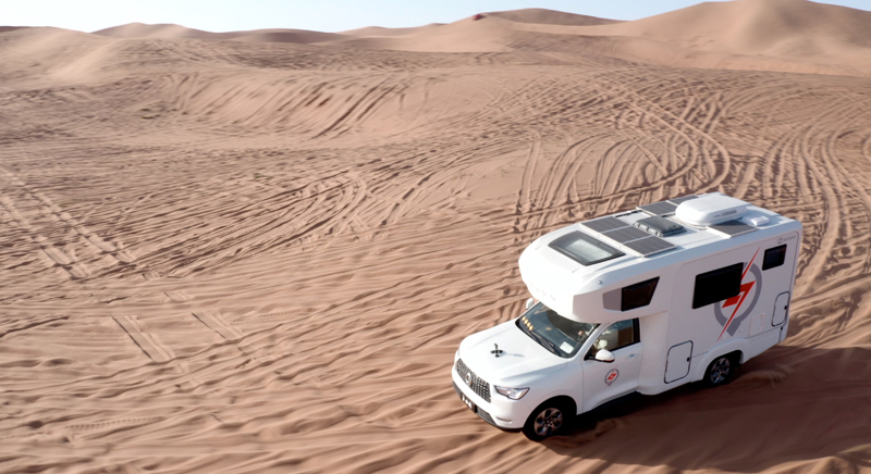 自由炮滿分選手，房車生活新體驗